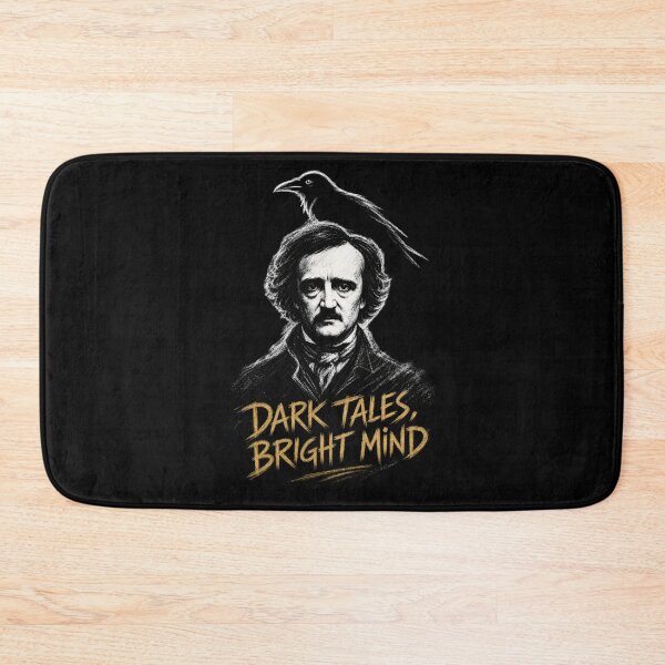 Item preview, Dark Tales Bright Mind Edgar Allan Poe Sketch Art designed and sold by Fenay Designs.