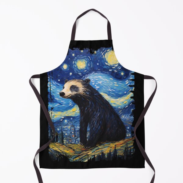 Item preview, Funny Honey Badger Starry Night Illustration Mom Dad Kids designed and sold by rafaeltto.