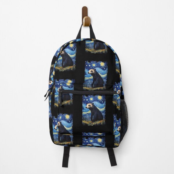 Item preview, Funny Honey Badger Starry Night Illustration Mom Dad Kids designed and sold by rafaeltto.