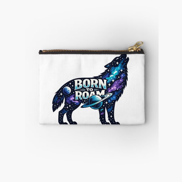 Item preview, Born to Roam – Cosmic Wolf Galaxy Adventure designed and sold by Dreamy fantasy design.