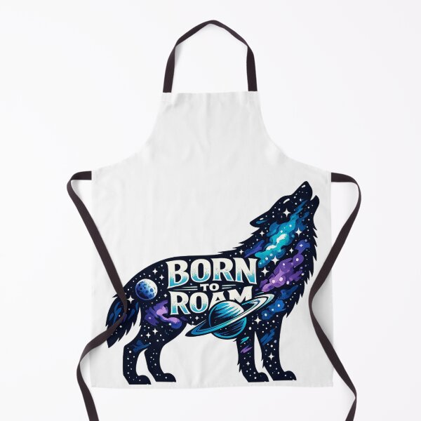 Item preview, Born to Roam – Cosmic Wolf Galaxy Adventure designed and sold by Dreamy fantasy design.