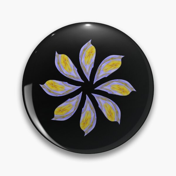 Item preview, Yellow and blue mandala designed and sold by Meo Design.