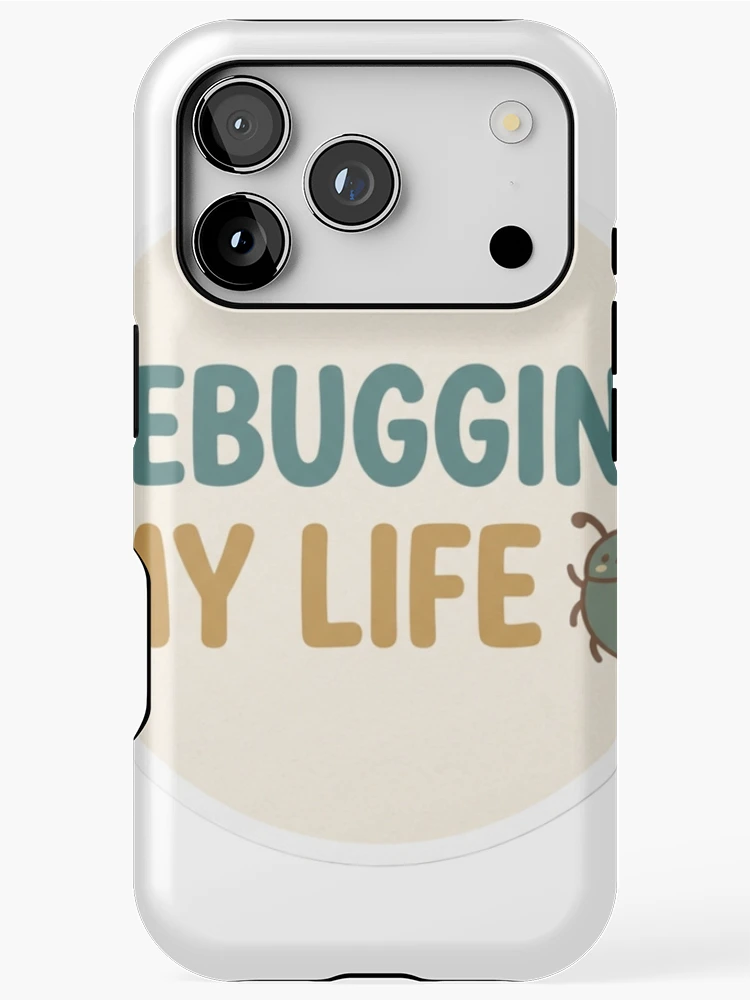 Thumbnail 1 of 4, iPhone Case, Debugging My Life designed and sold by CtrlZHumor.