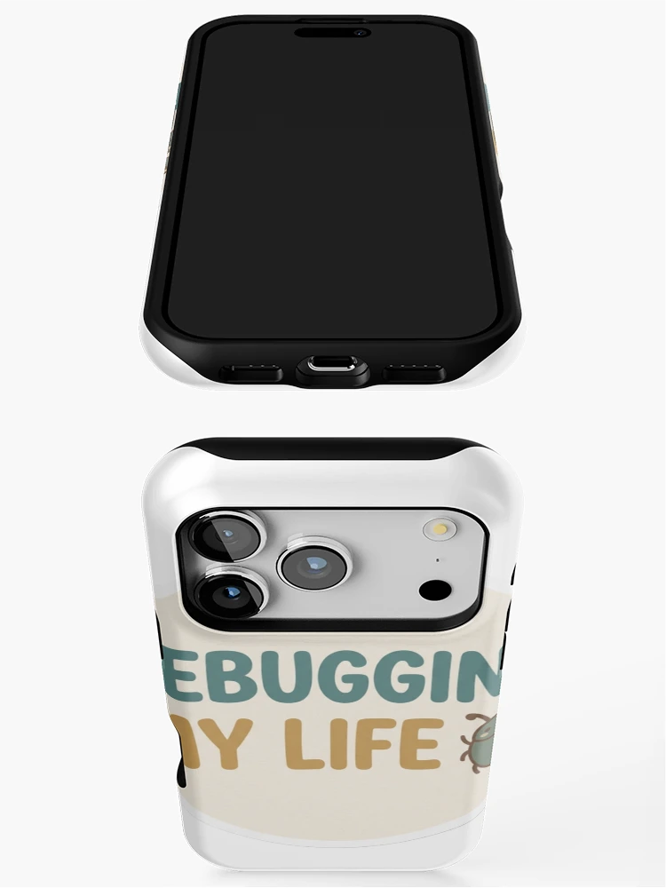 Thumbnail 3 of 4, iPhone Case, Debugging My Life designed and sold by CtrlZHumor.