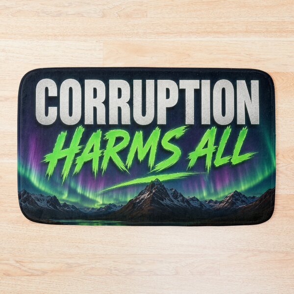 Item preview, Nature Speaks – Corruption Harms All  designed and sold by annenambiro.