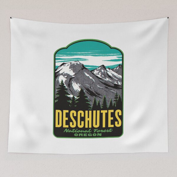 Item preview, Deschutes National Forest Oregon Retro designed and sold by HalpinDesign.