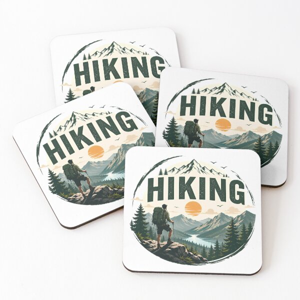 Item preview, Vintage Hiking Adventure Mountain Explorer designed and sold by ali prints.