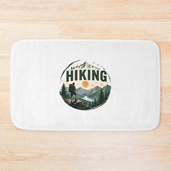 Item preview, Vintage Hiking Adventure Mountain Explorer designed and sold by ali prints.
