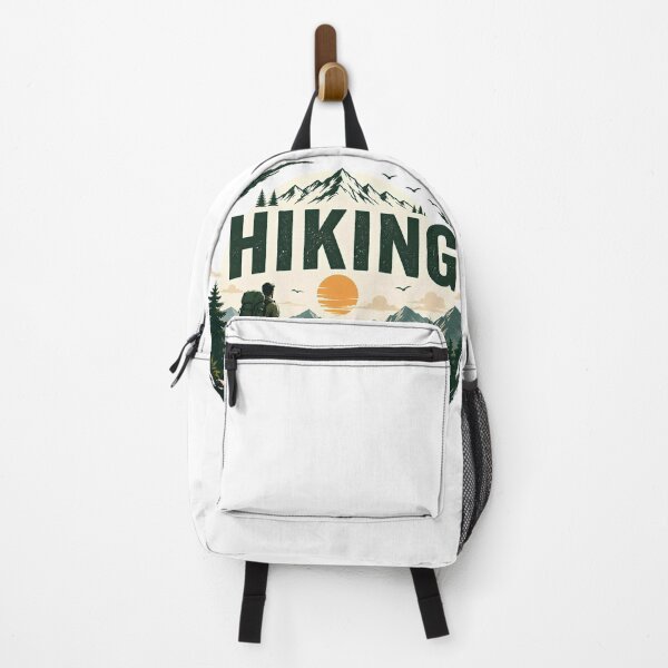 Item preview, Vintage Hiking Adventure Mountain Explorer designed and sold by ali prints.
