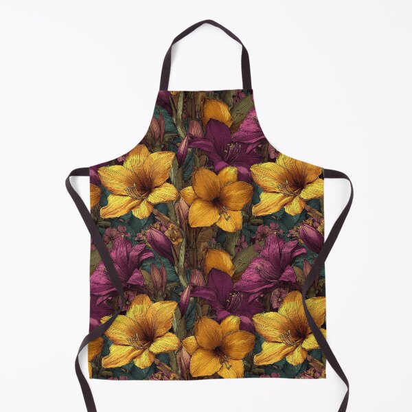 Item preview, Exotic Amaryllis Print  - Birth Flower Pattern   - Birthday Gifts For Mom designed and sold by RoyalStarsPatts.