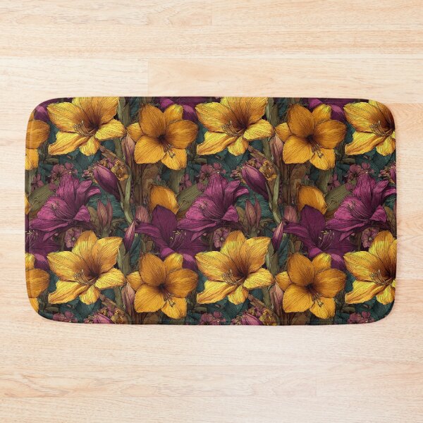 Item preview, Exotic Amaryllis Print  - Birth Flower Pattern   - Birthday Gifts For Mom designed and sold by RoyalStarsPatts.