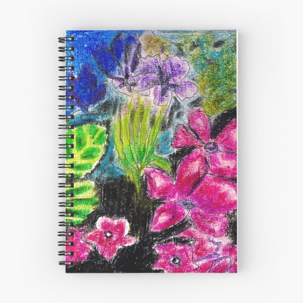 Item preview, Colored Pencil Flowers designed and sold by Misfitcane.