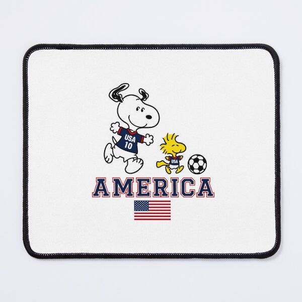 Item preview, Snoopy and Woodstock USA 10 Soccer America designed and sold by NBHamRadio.