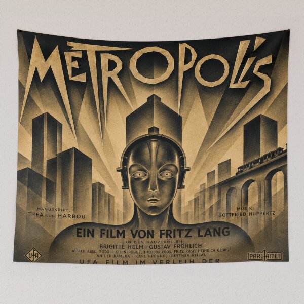 Item preview, Metropolis Art Deco Movie Poster Science Fiction Fans designed and sold by RickE.