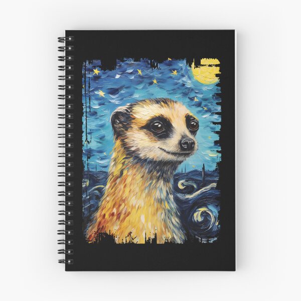Item preview, Funny Meerkat Starry Night Illustration Mom Dad Kids designed and sold by rafaeltto.
