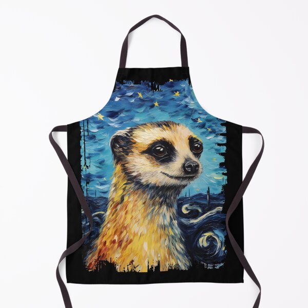 Item preview, Funny Meerkat Starry Night Illustration Mom Dad Kids designed and sold by rafaeltto.