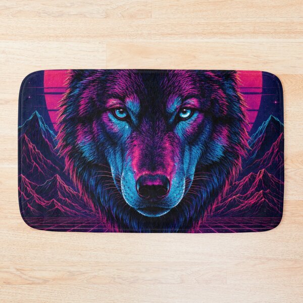 Artikelvorschau, Retro Wolf entworfen und verkauft von diamdesign.