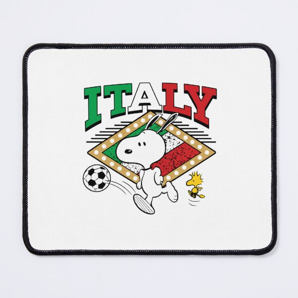 Item preview, Snoopy and Woodstock x Italy Soccer World Cup 2026 designed and sold by NBHamRadio.