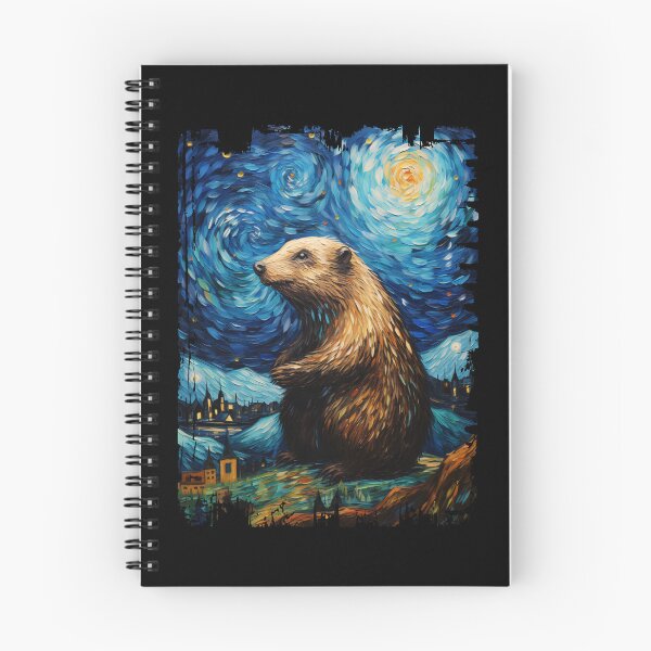 Item preview, Funny Mole Starry Night Illustration Mom Dad Kids designed and sold by rafaeltto.