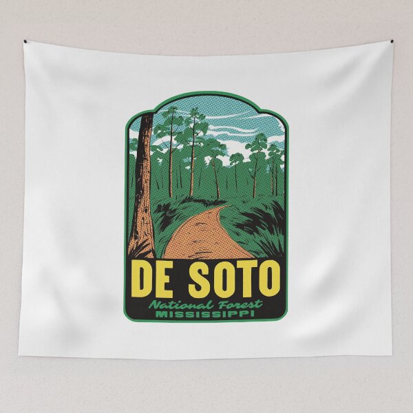Item preview, De Soto National Forest Mississippi Retro designed and sold by HalpinDesign.