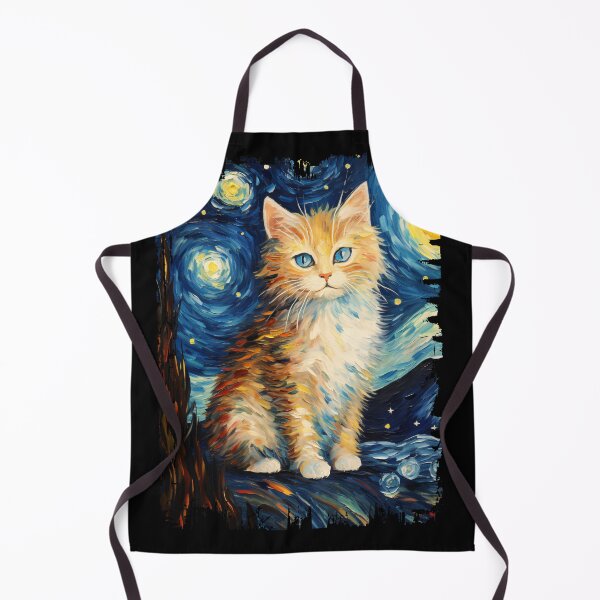 Item preview, Funny Munchkin Cat Starry Night Illustration Mom Dad Kids designed and sold by rafaeltto.