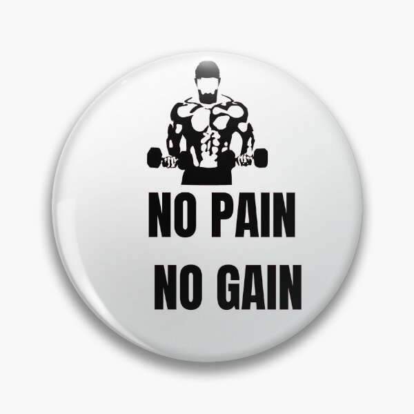 Item preview, NO PAIN NO GAIN Fitness designed and sold by DailyQuestPrint.