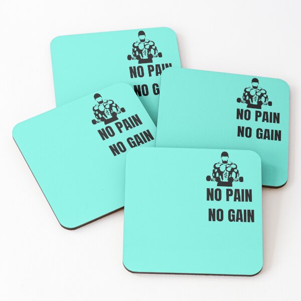 Item preview, NO PAIN NO GAIN Fitness designed and sold by DailyQuestPrint.