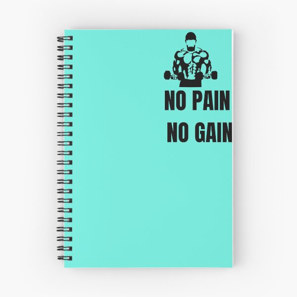 Item preview, NO PAIN NO GAIN Fitness designed and sold by DailyQuestPrint.