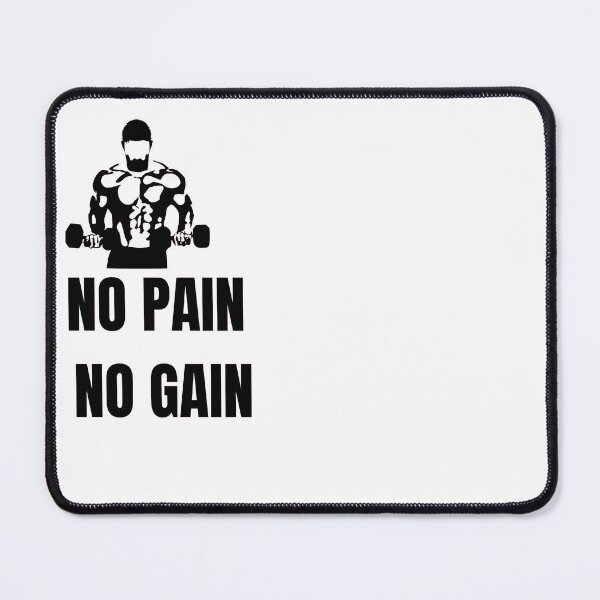 Item preview, NO PAIN NO GAIN Fitness designed and sold by DailyQuestPrint.