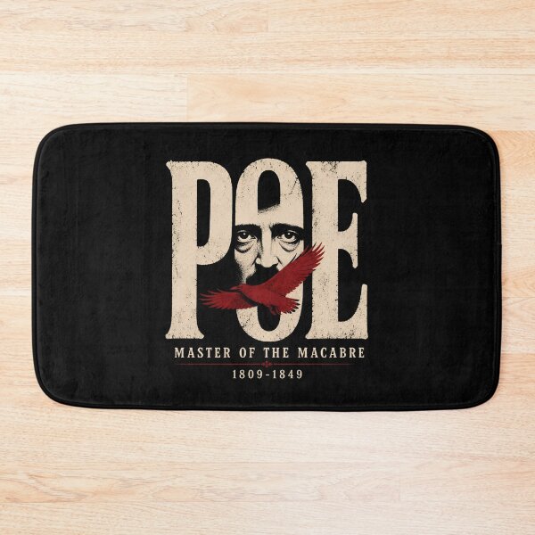 Item preview, Edgar Allan Poe Master of the Macabre Crimson Raven Art designed and sold by Fenay Designs.