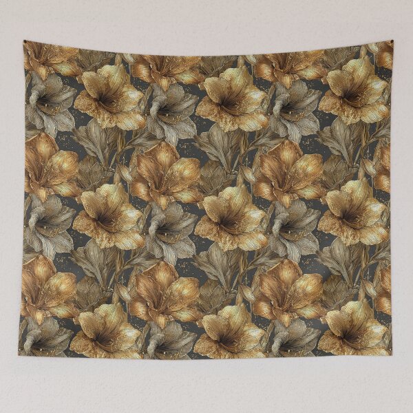 Item preview, Colorful Amaryllis  - Botanical Garden Pattern   - Christmas Gift Ideas designed and sold by RoyalStarsPatts.