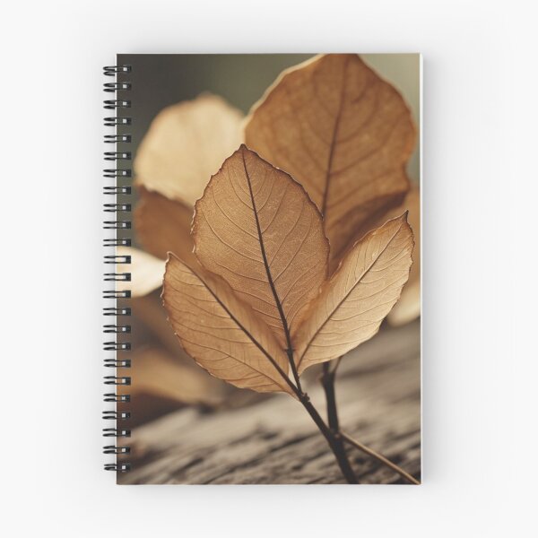 Item preview, Dry Autumn Leaves Macro Texture on Vintage Wood Fall Aesthetic designed and sold by LYAN-STORE.