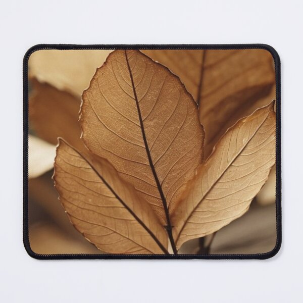 Item preview, Dry Autumn Leaves Macro Texture on Vintage Wood Fall Aesthetic designed and sold by LYAN-STORE.
