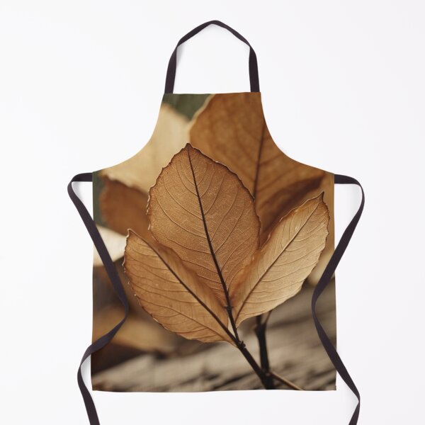 Item preview, Dry Autumn Leaves Macro Texture on Vintage Wood Fall Aesthetic designed and sold by LYAN-STORE.