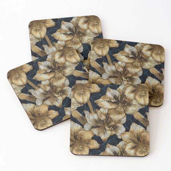 Item preview, Blooming Amaryllis Print - Flower Floral Pattern   - Christmas Gifts designed and sold by RoyalStarsPatts.