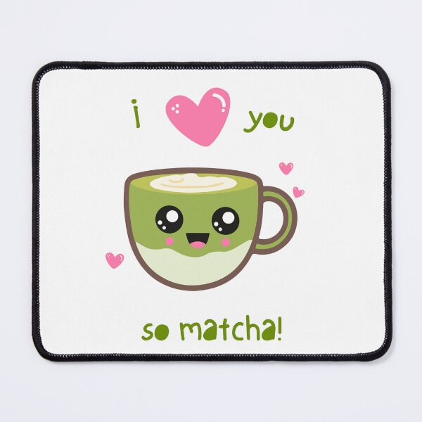 Item preview, I Love You So Matcha Sticker | Cute Matcha Couple Pun Gift  designed and sold by suh shop.