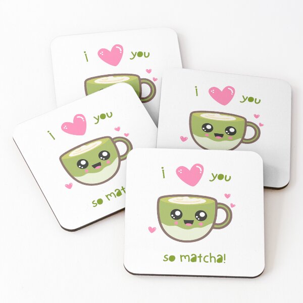Item preview, I Love You So Matcha Sticker | Cute Matcha Couple Pun Gift  designed and sold by suh shop.