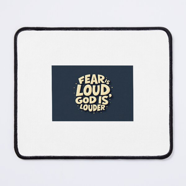 Item preview, Fear is loud, God is louder designed and sold by Akosombo.