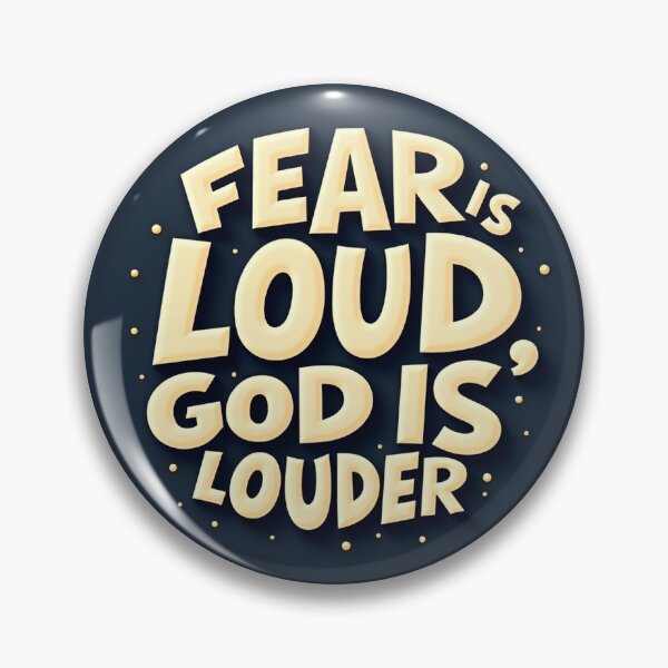 Item preview, Fear is loud, God is louder designed and sold by Akosombo.
