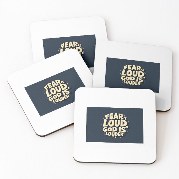 Item preview, Fear is loud, God is louder designed and sold by Akosombo.