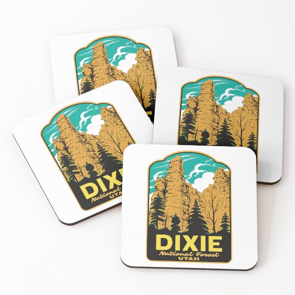 Artikelvorschau, Dixie National Forest Utah Retro entworfen und verkauft von HalpinDesign.