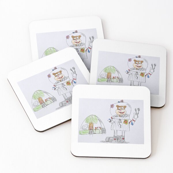 Item preview, Funny Squirrel Astronaut Drawing designed and sold by Drawshopp.
