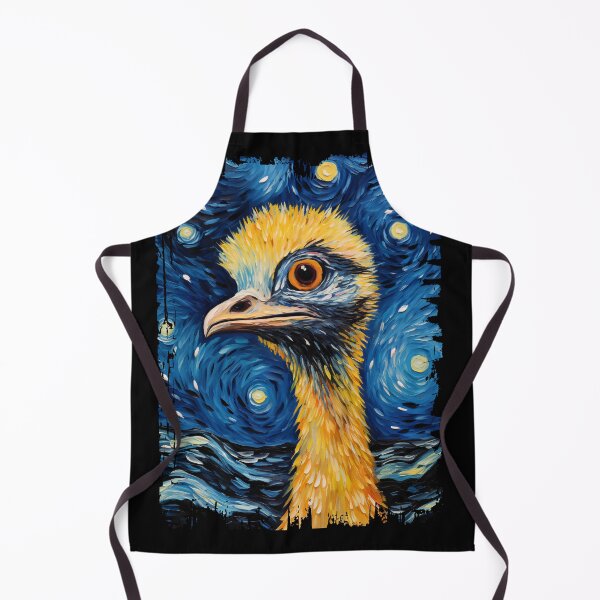 Item preview, Funny Ostrich Starry Night Illustration Mom Dad Kids designed and sold by rafaeltto.
