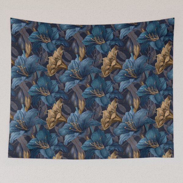 Item preview, Edgy Amaryllis  - Flower Bouquet Pattern   - Christmas Gifts For Dad designed and sold by RoyalStarsPatts.