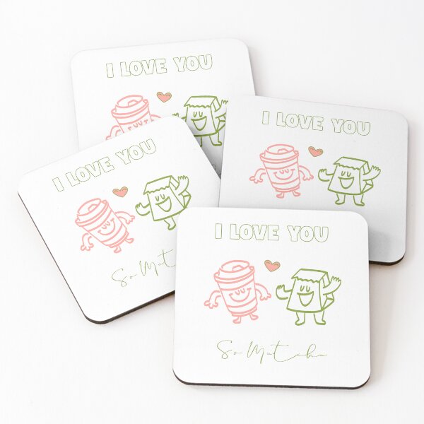 Item preview, I Love You So Matcha Sticker | Kawaii Matcha Latte Cute Gift designed and sold by suh shop.