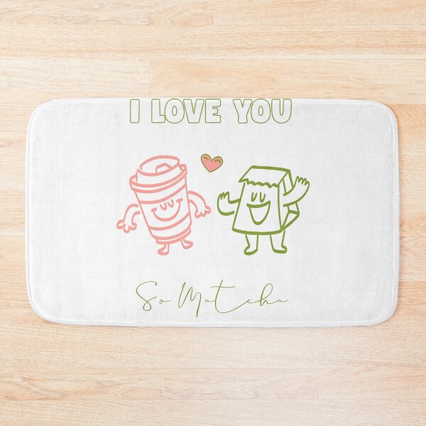 Item preview, I Love You So Matcha Sticker | Kawaii Matcha Latte Cute Gift designed and sold by suh shop.