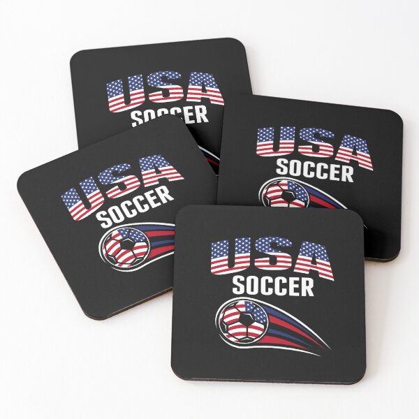 Item preview, Usa America Soccer Jersey Red Blue Football Ball Travel designed and sold by NBHamRadio.
