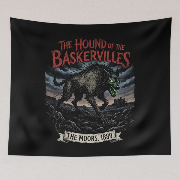 Item preview, The Hound Of The Baskervilles The Moors 1889 Sherlock Holmes designed and sold by Fenay Designs.