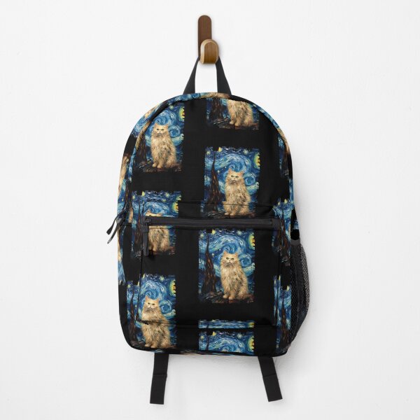 Item preview, Funny Persian Cat Starry Night Illustration Mom Dad Kids designed and sold by rafaeltto.