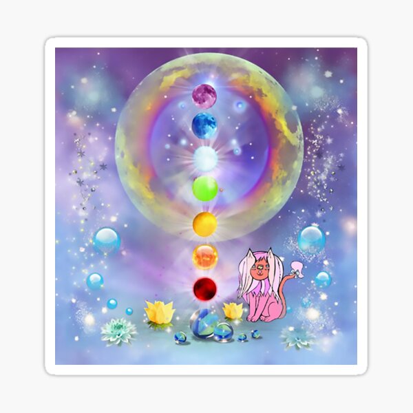 Let Your Chakras Shine Sticker
